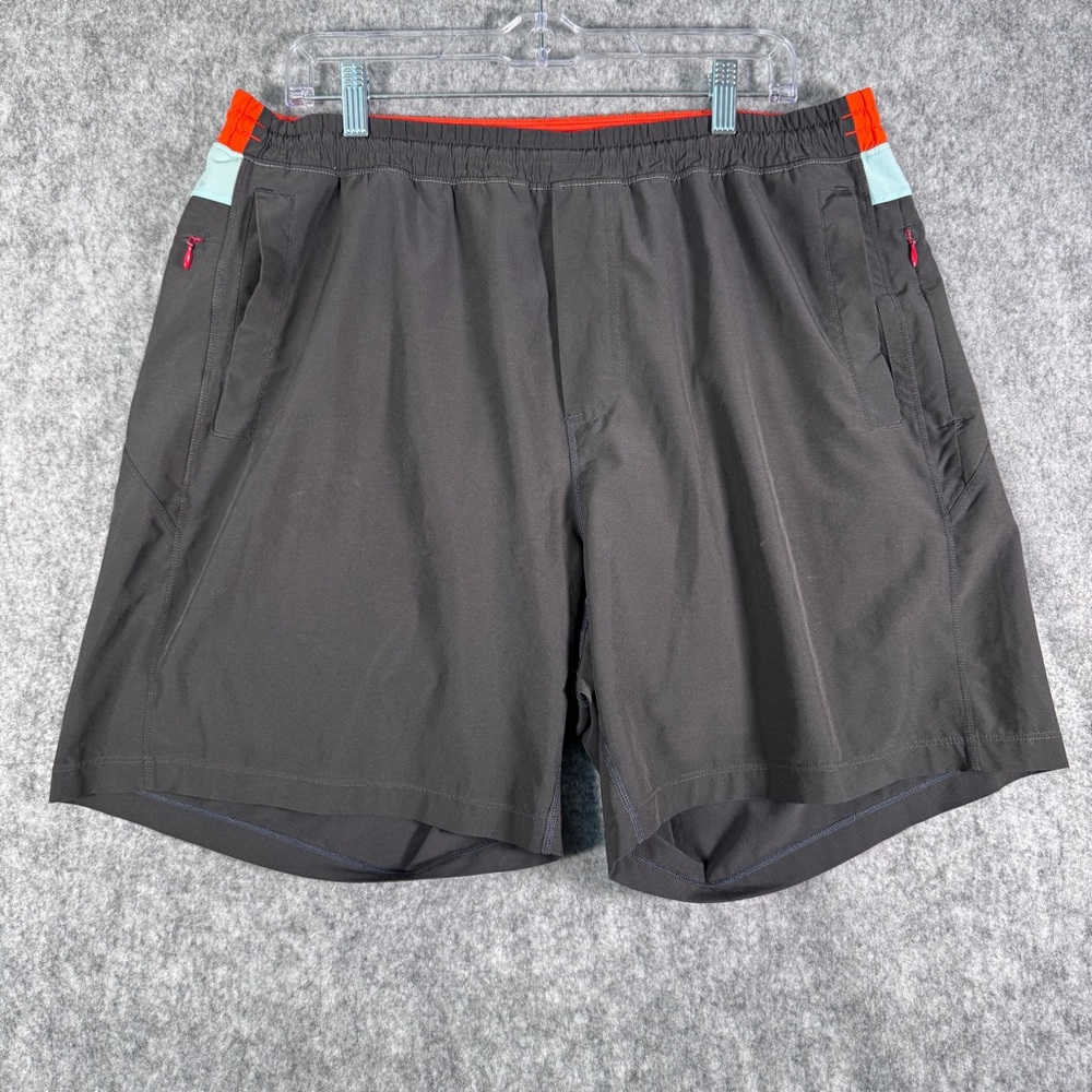Bird Dogs Shorts Mens 2XL Gray Blue Orange Liner Classic Boom For Your Boomstick